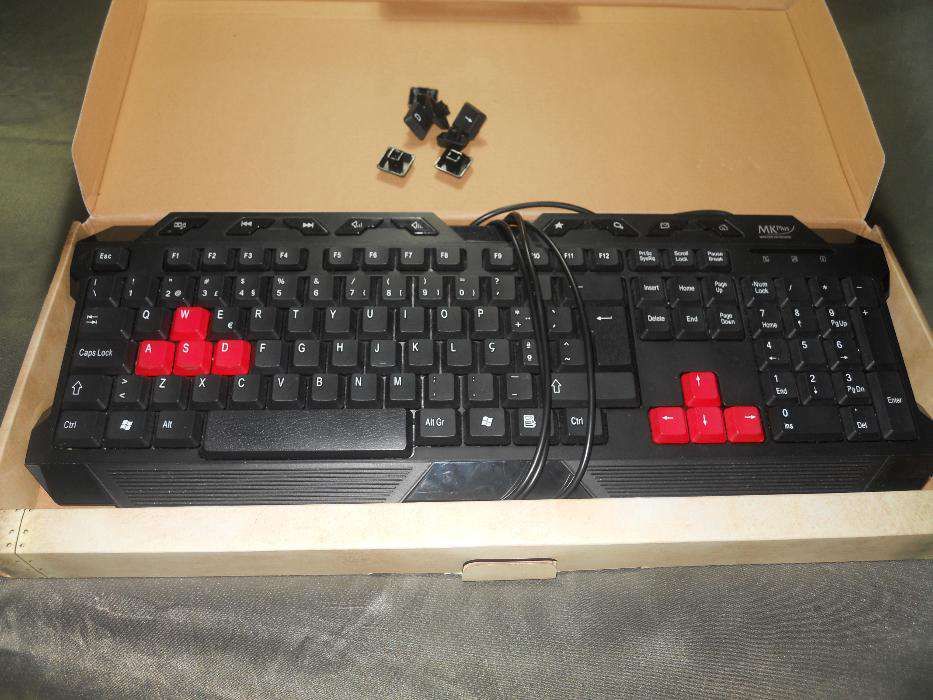 Teclado Gamer semi novo