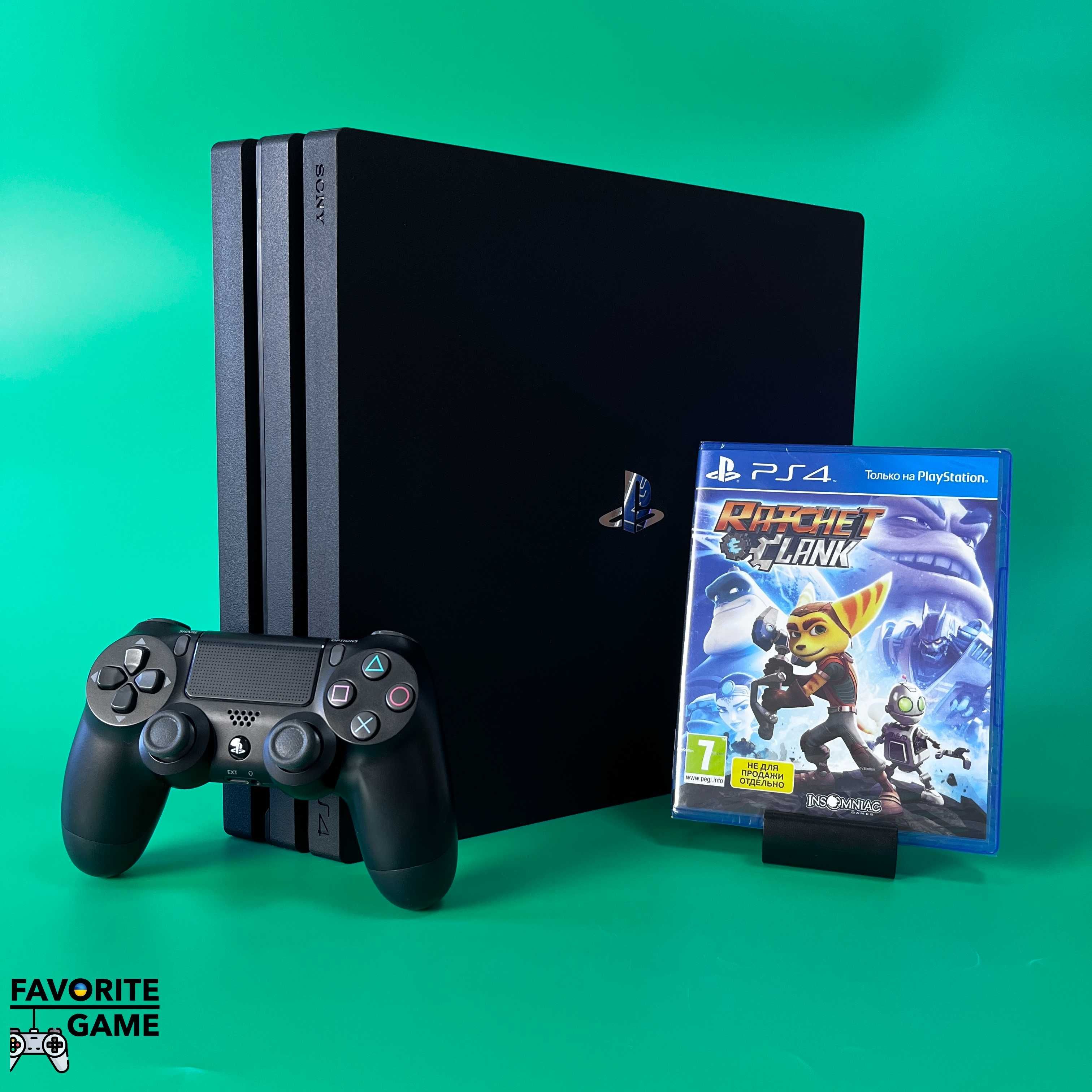 PS4 PRO 1TB + диск Ratchet Clank + Гарантія / Доставка Київ / ПС4 ПРО