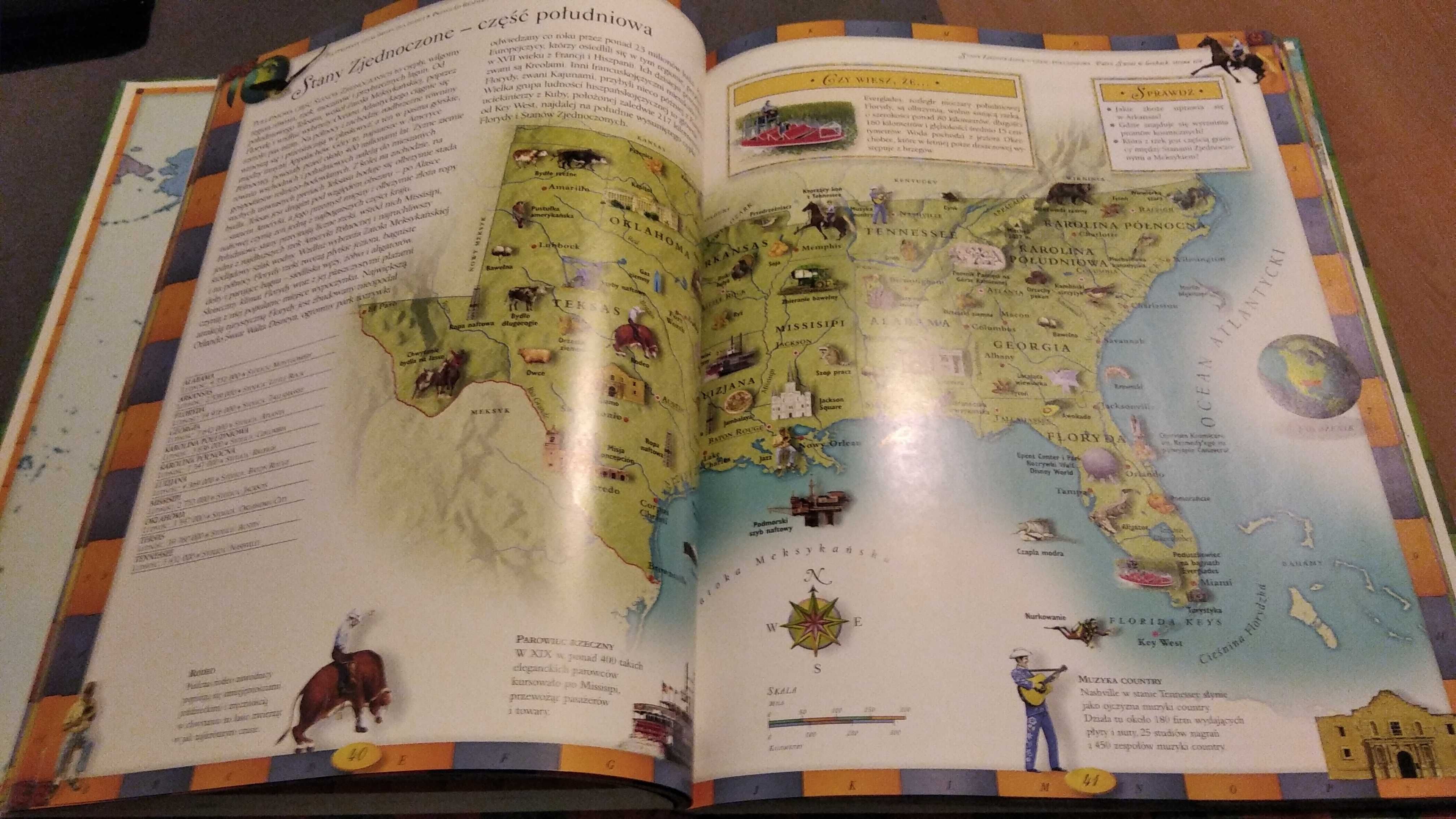 Ilustrowany atlas świata dla dzieci święta gwiazdka