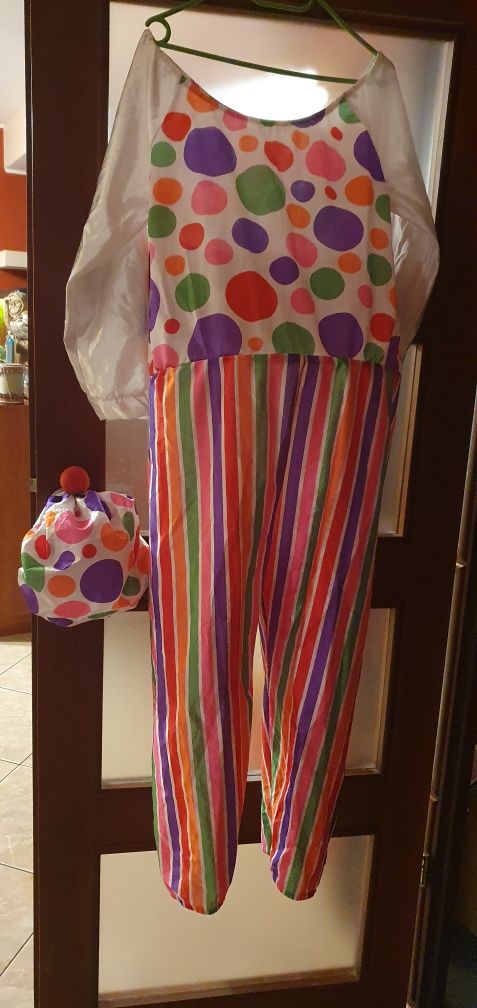 Kostium karnawalowy klauna nowy Snazzy clown