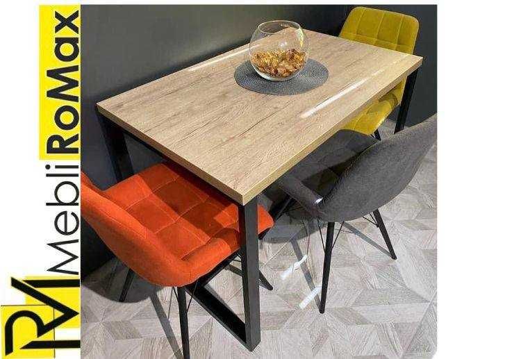 Стол / стіл / кухоний стіл / кухонный стол / стіл на металевих ножках