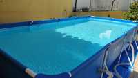 Piscina Intex como nova