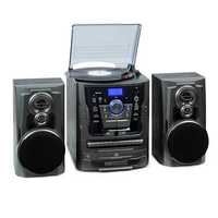 Wieża stereo, 3 CD,MP3, USB, Bluetooth, Radio, Kaseta, Gramofon