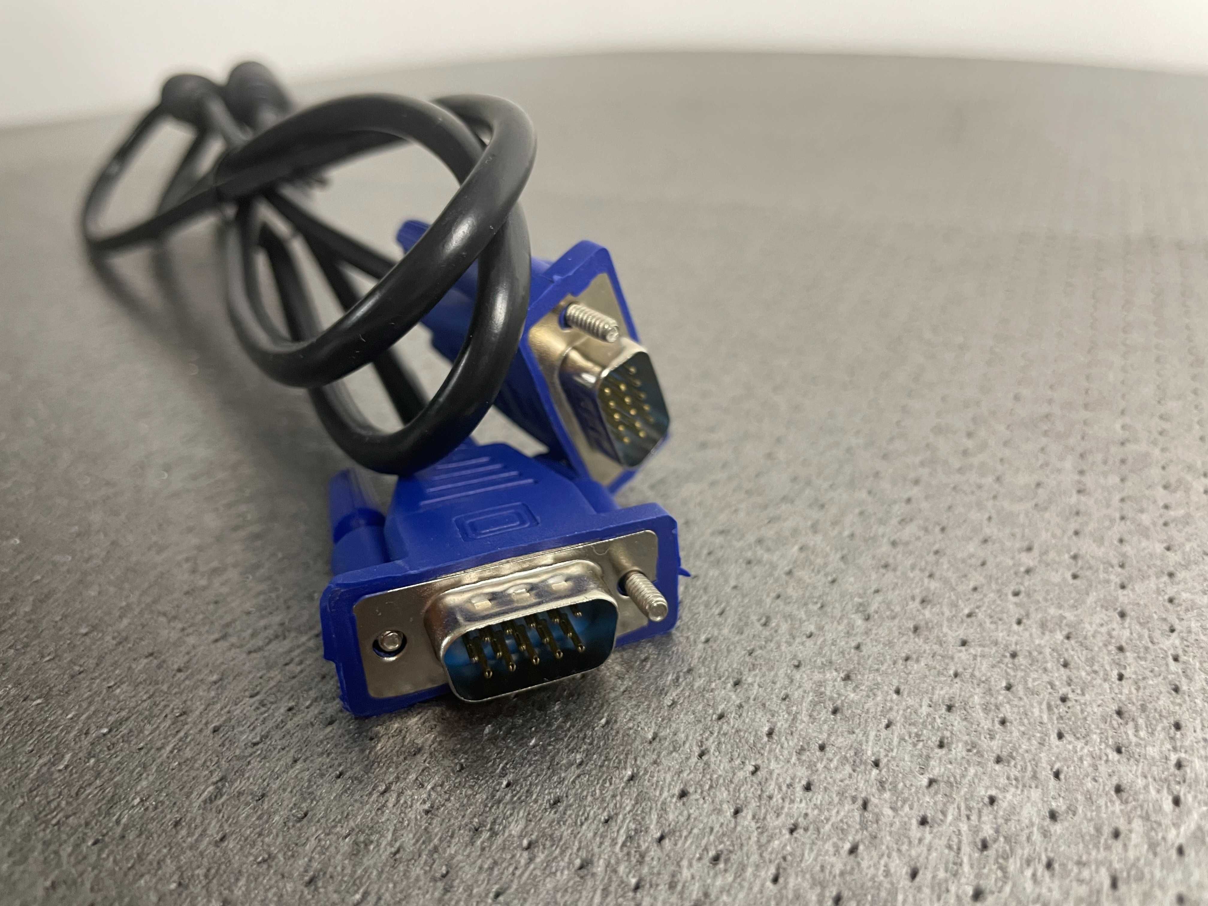 Kabel przewód do monitora VGA-VGA D-SUB FHD 1.5m