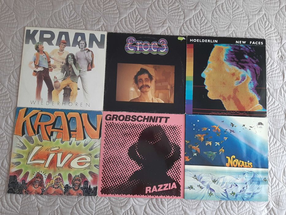 Kraan – Eroc - Grobschnitt – Hoelderlin – Novalis - Vinil LP