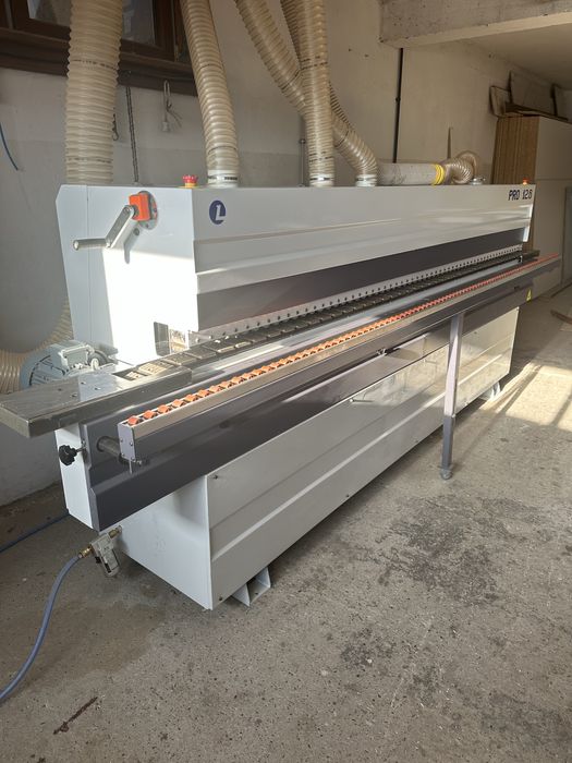 Okleiniarka, oklejarka, frez wstępny + zarabianie naroży