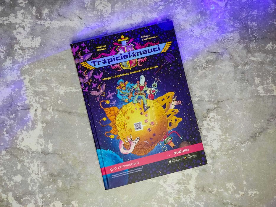 Tropicielonauci komiks paragrafowy gra