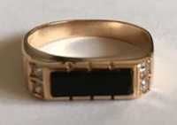Перстень. Кольцо. Печатка из золота: 585 пробы.