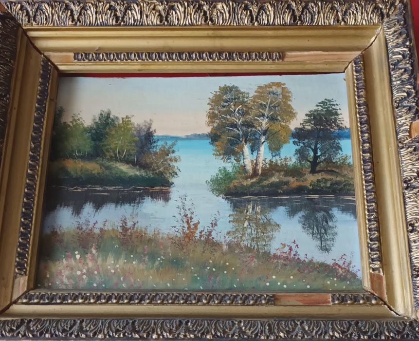 Картиыы масло природа