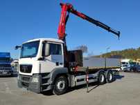 MAN TGS 26.360 6x4  HDS HMF 1720 power to lift Zadbany Super Stan !!!