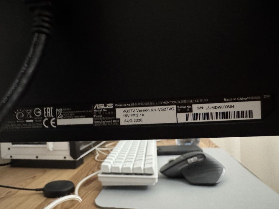 Monitor Curvo ASUS TUF Gaming VG27VQ