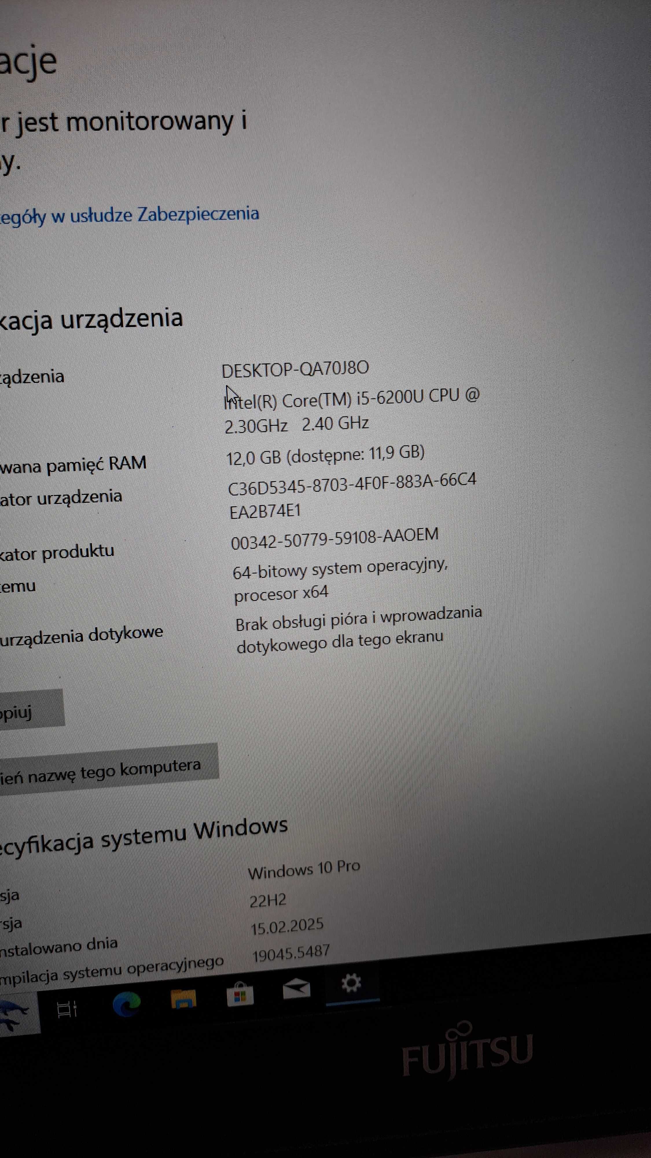 Laptop Toshiba Z30-B i7-5500/ 12GB RAM/240GB SSD