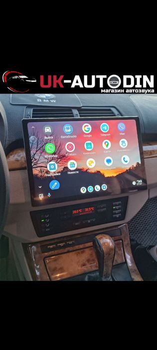 Магнітола 2din android12 4/64 гб Carplay, Android Auto
