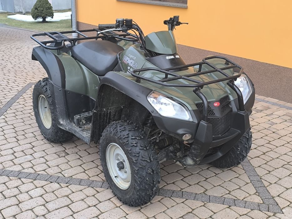 Kymko mxu 500 4x4 Homologacja,Nowe Opony. 7600!km