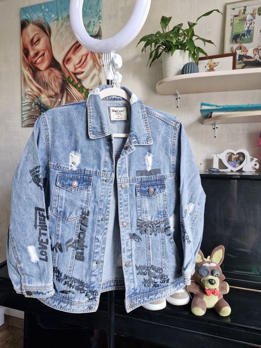 Джинмовий піджак на 140 - 150