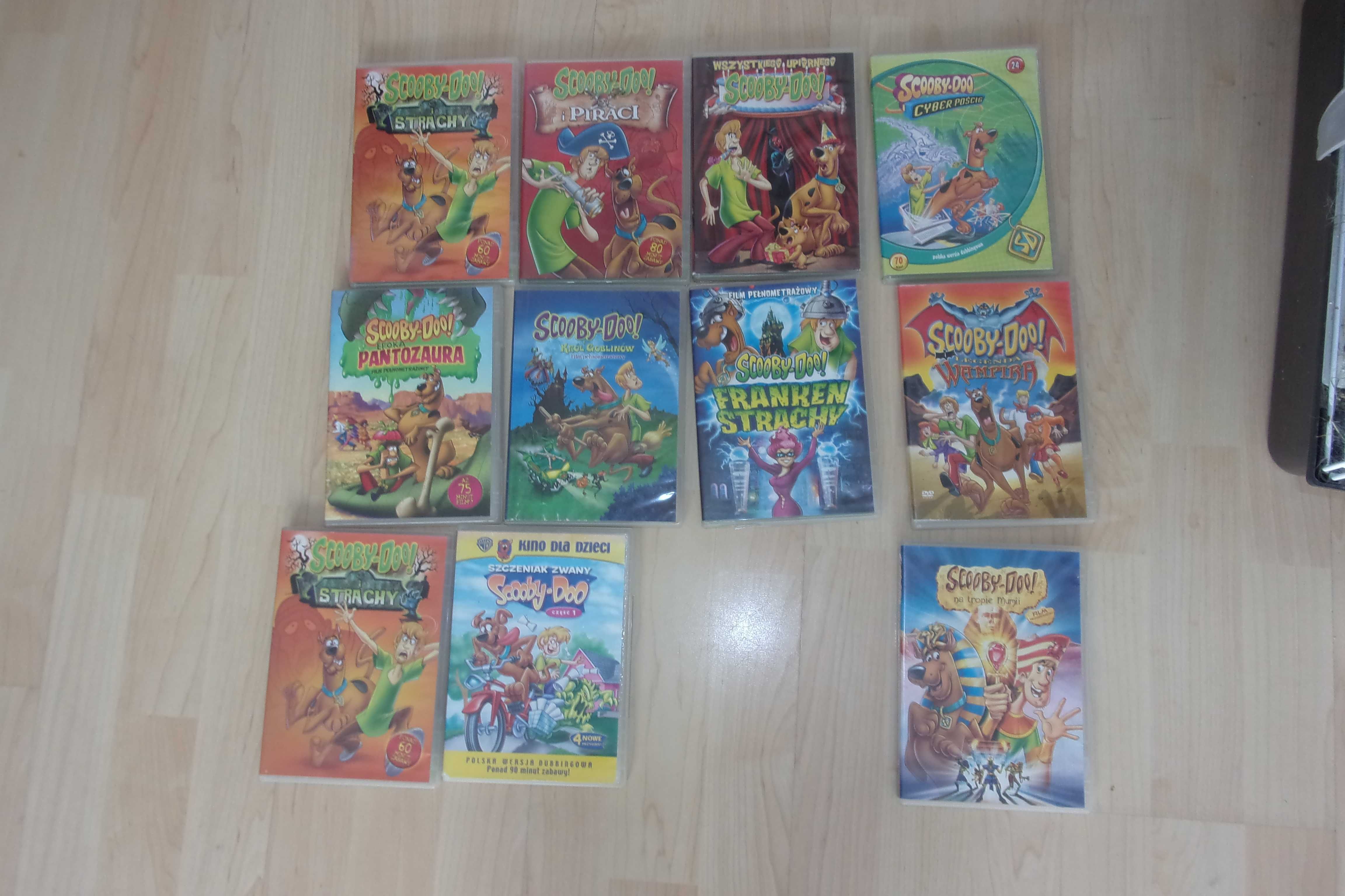 scooby-doo legenda wampira dvd 10 sztuk