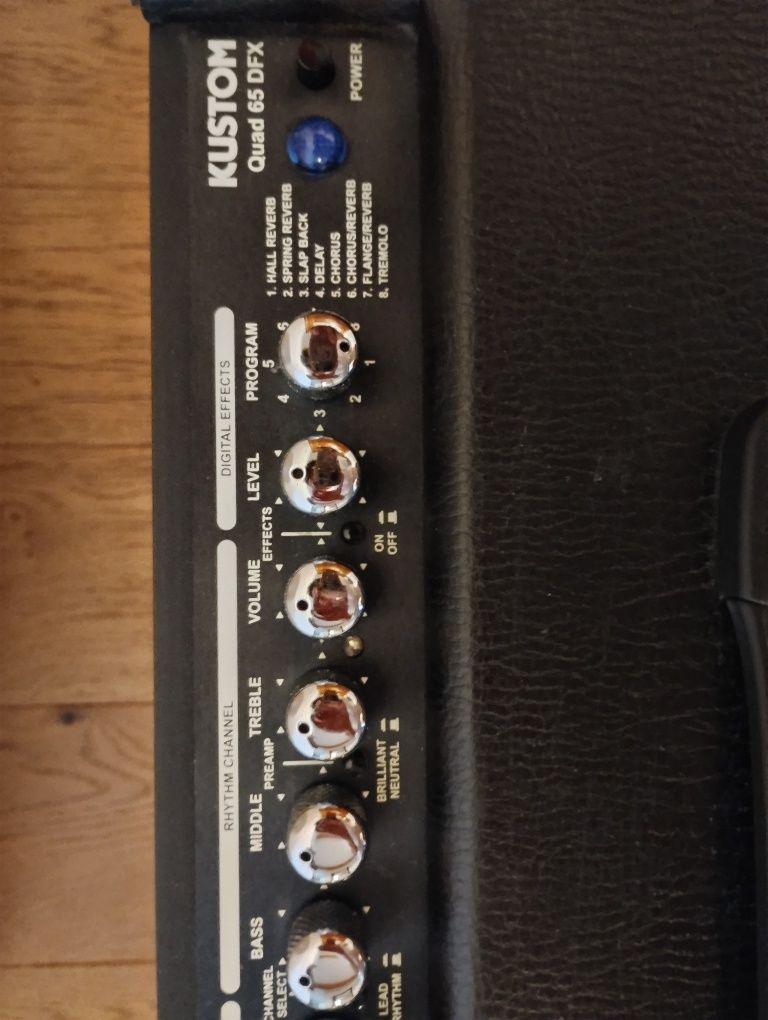 Wzmacniacz gitarowy Kustom Quad 65 DFX z głośnikiem Celestion 12 cali