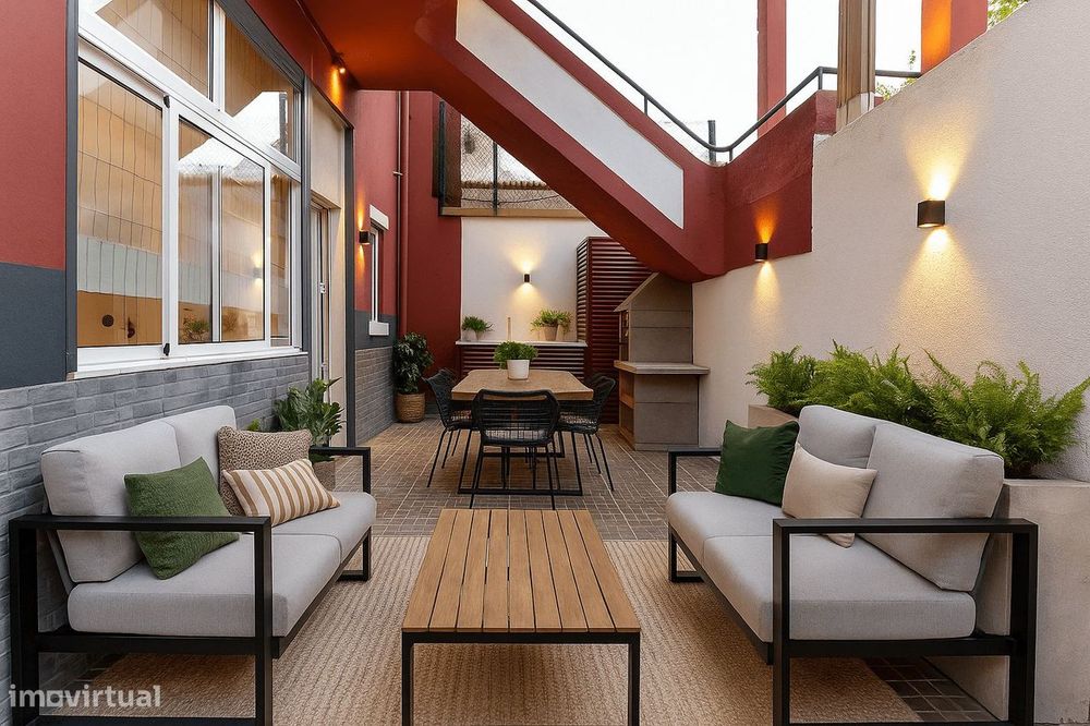 Apartamento T1 + 1 com terraço, Gulbenkian, Lisboa