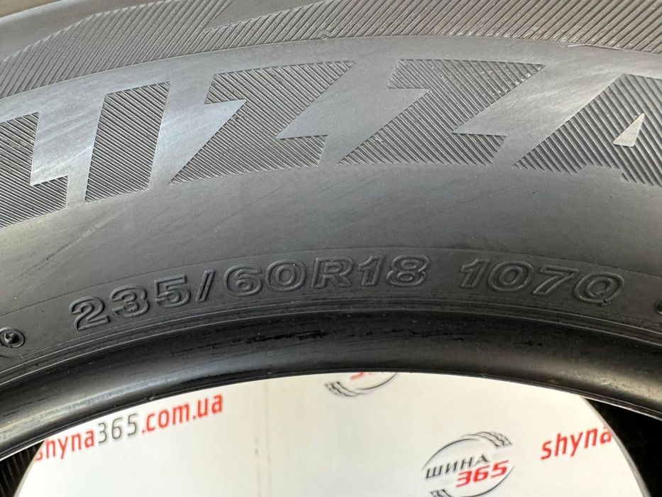 235/60 r18 bridgestone blizzak dm-v2 7mm шини бу зима