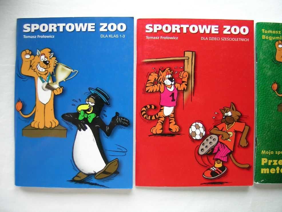 Sportowe ZOO - Moja sprawność i zdrowie. Zestaw dla nauczycieli