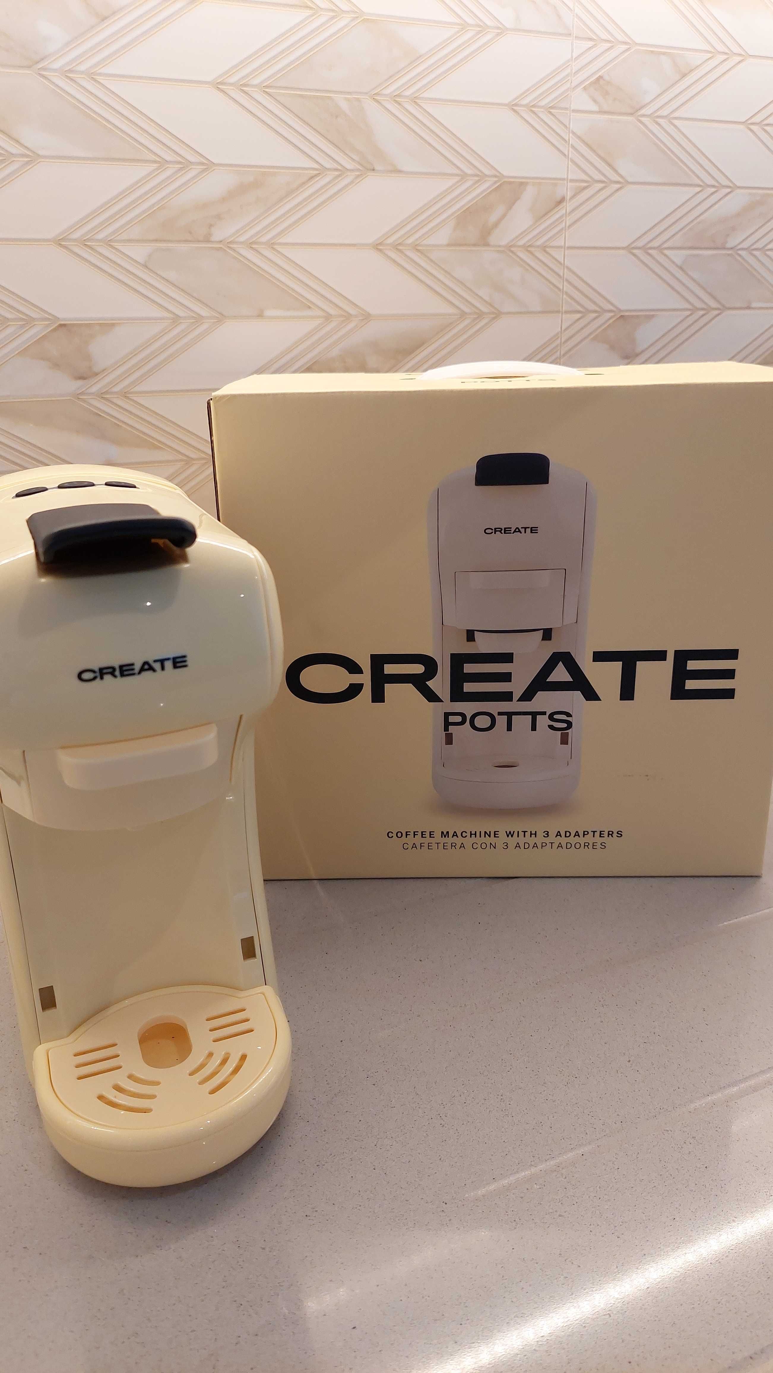 Máquina de café em cápsula e café moído - Create