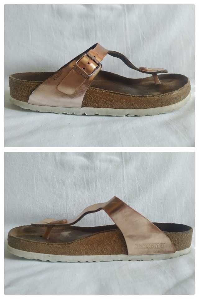 Шлепанцы босоножки вьетнамки женские "Birkenstock" Размер 39 (25 см)