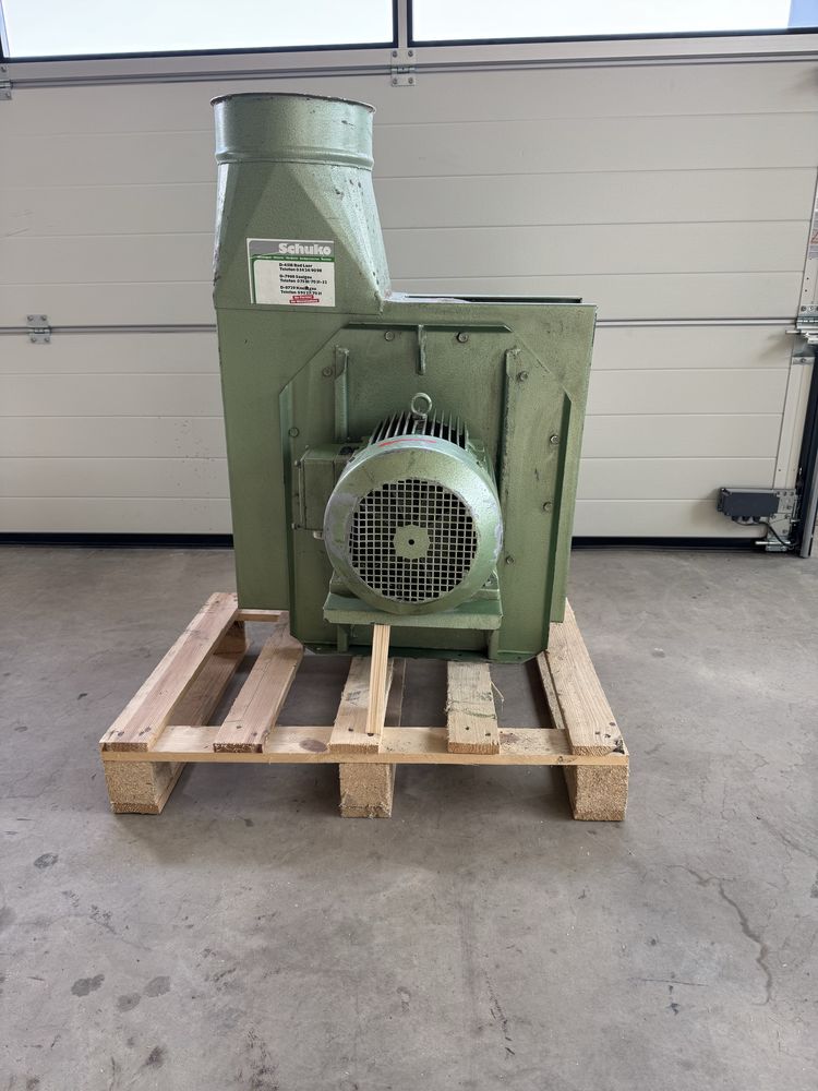 Odciąg trocin wentylator schuko 5,5kw