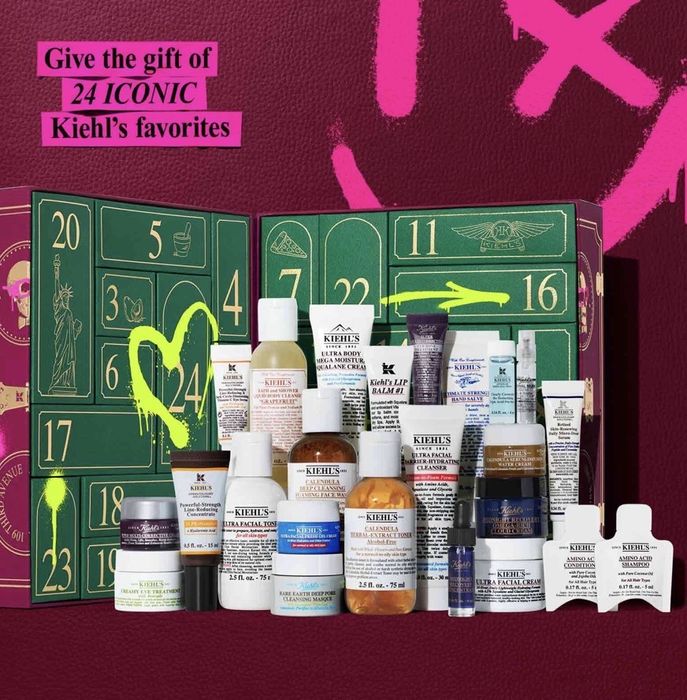 Адвент-календарі косметики Kiehls, Clinique, Rituals, Kiko, Clarins