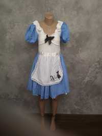 Карнавальный костюм платье Алиса в стране чудес М дисней косплей хелоу