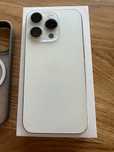 iPhone 15 pro White Titanium 128gb
