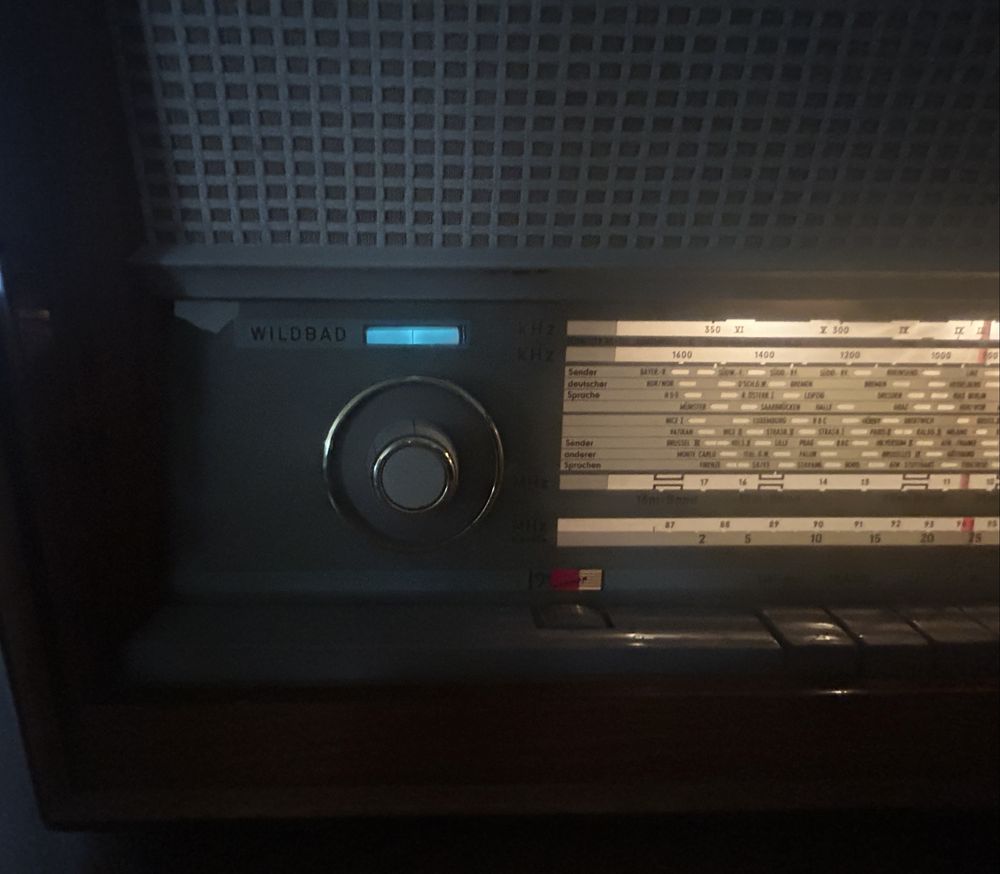 Radio Lampowe Saba Wildbad 12 Vintage Super Stan Prezent dla Dziadka