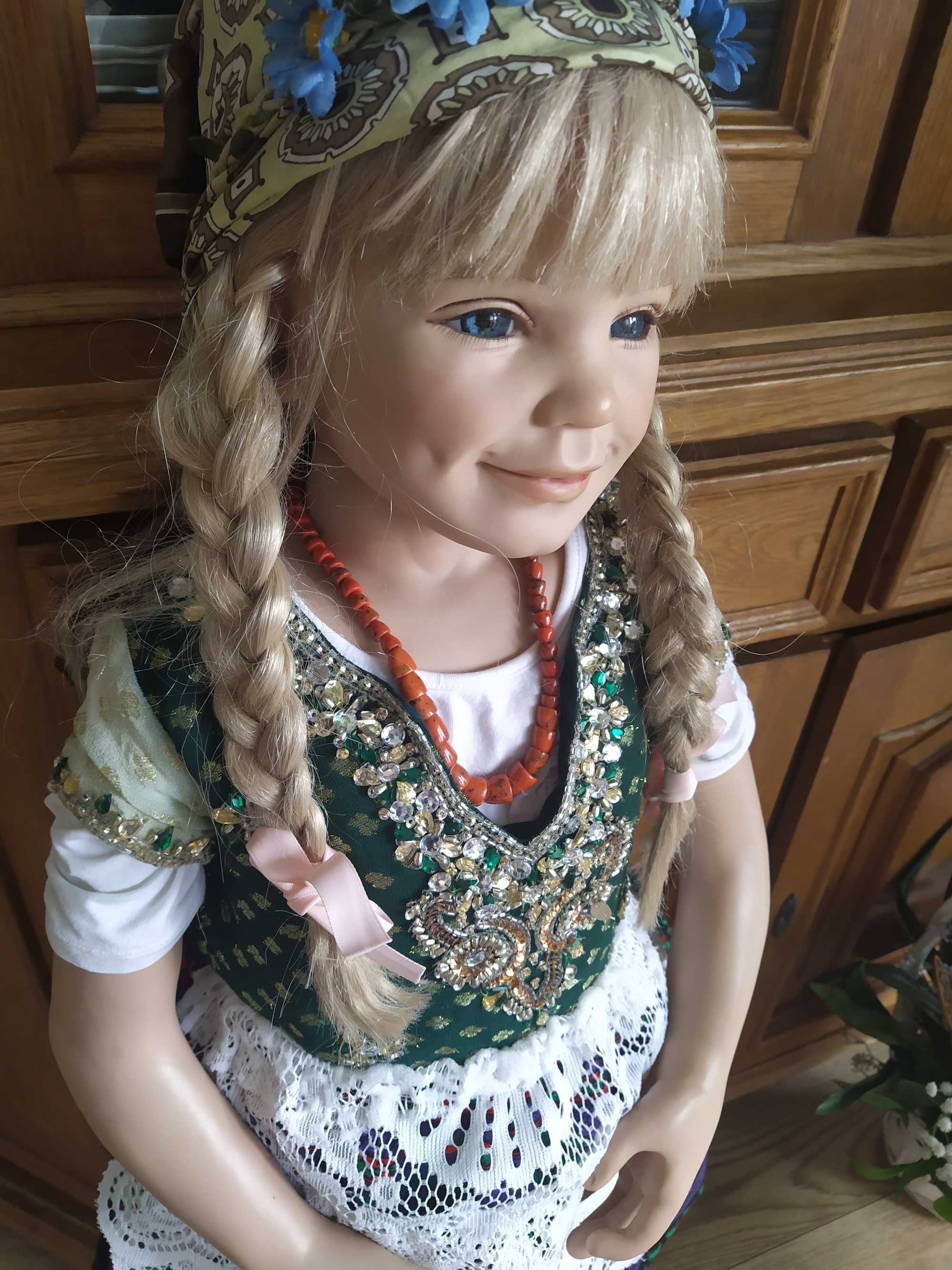 Lalka kolekcjonerska, winylowa, Susan lippl 98 cm
