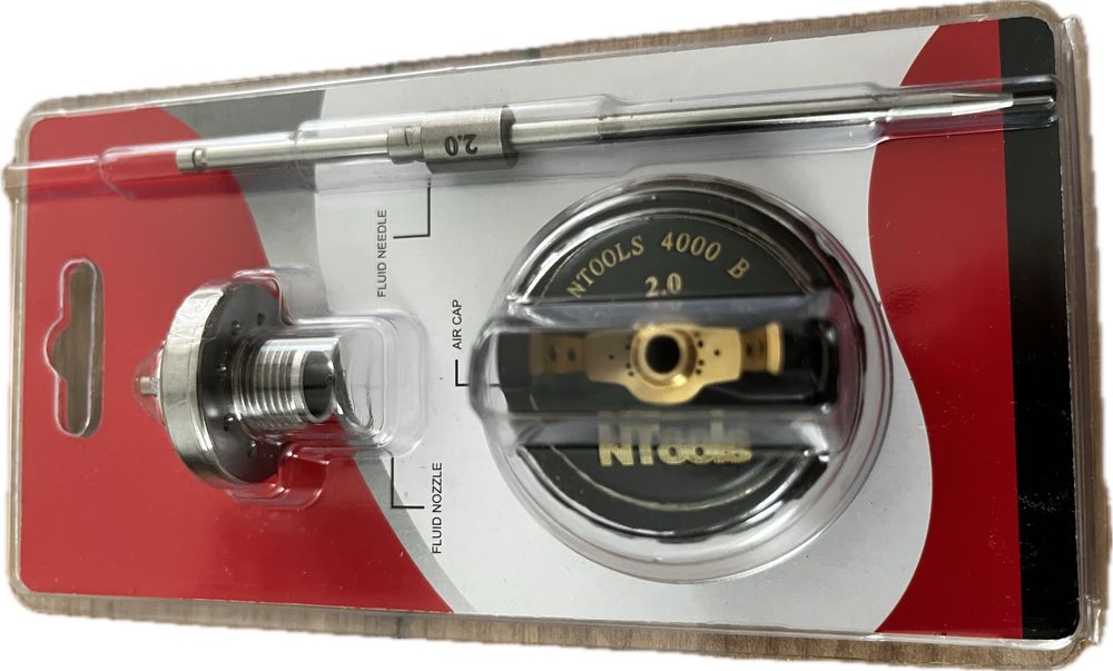 pistolet lakierniczy nie sata iwata devilbiss Ntools  2.0 i dysza 1.3