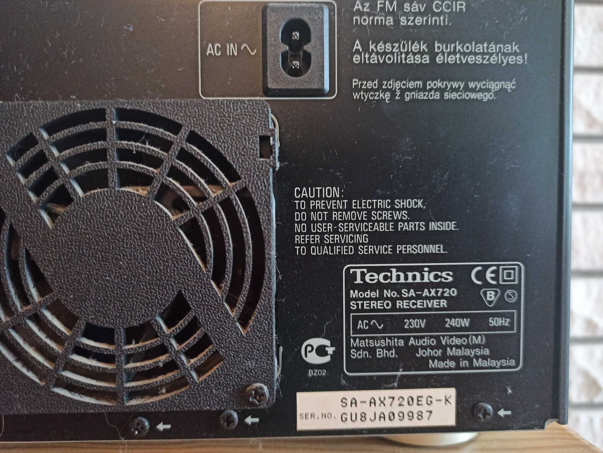 Amplituner Technics SA AX 720