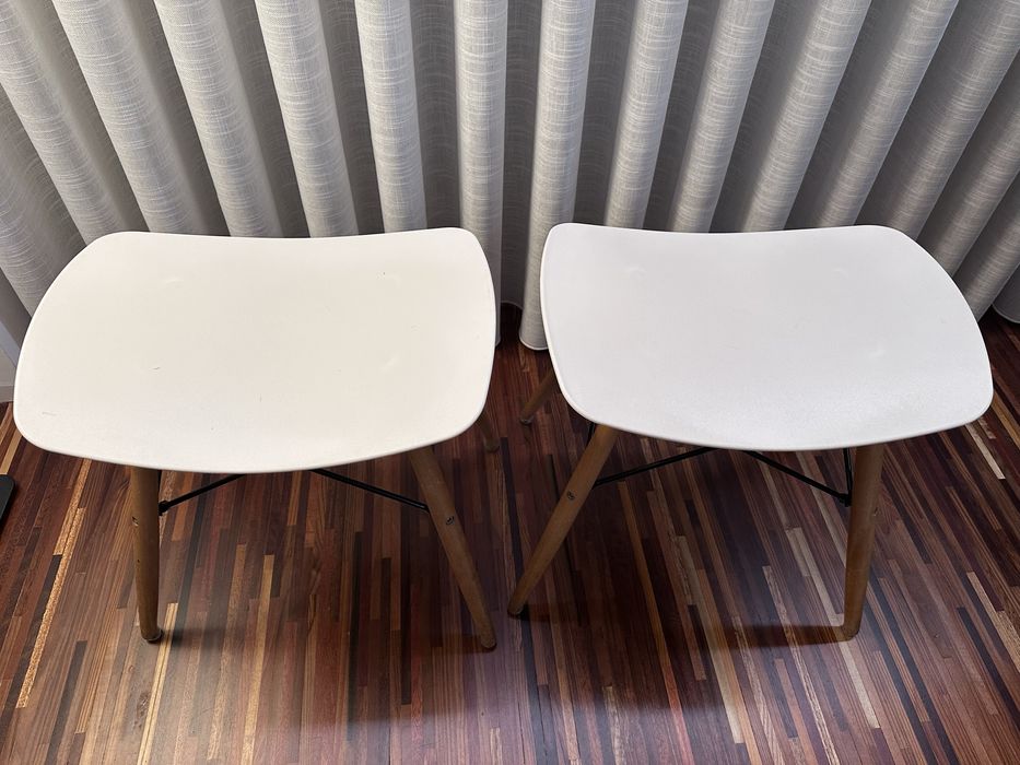 2 Bancos jantar - Design Escandinavo