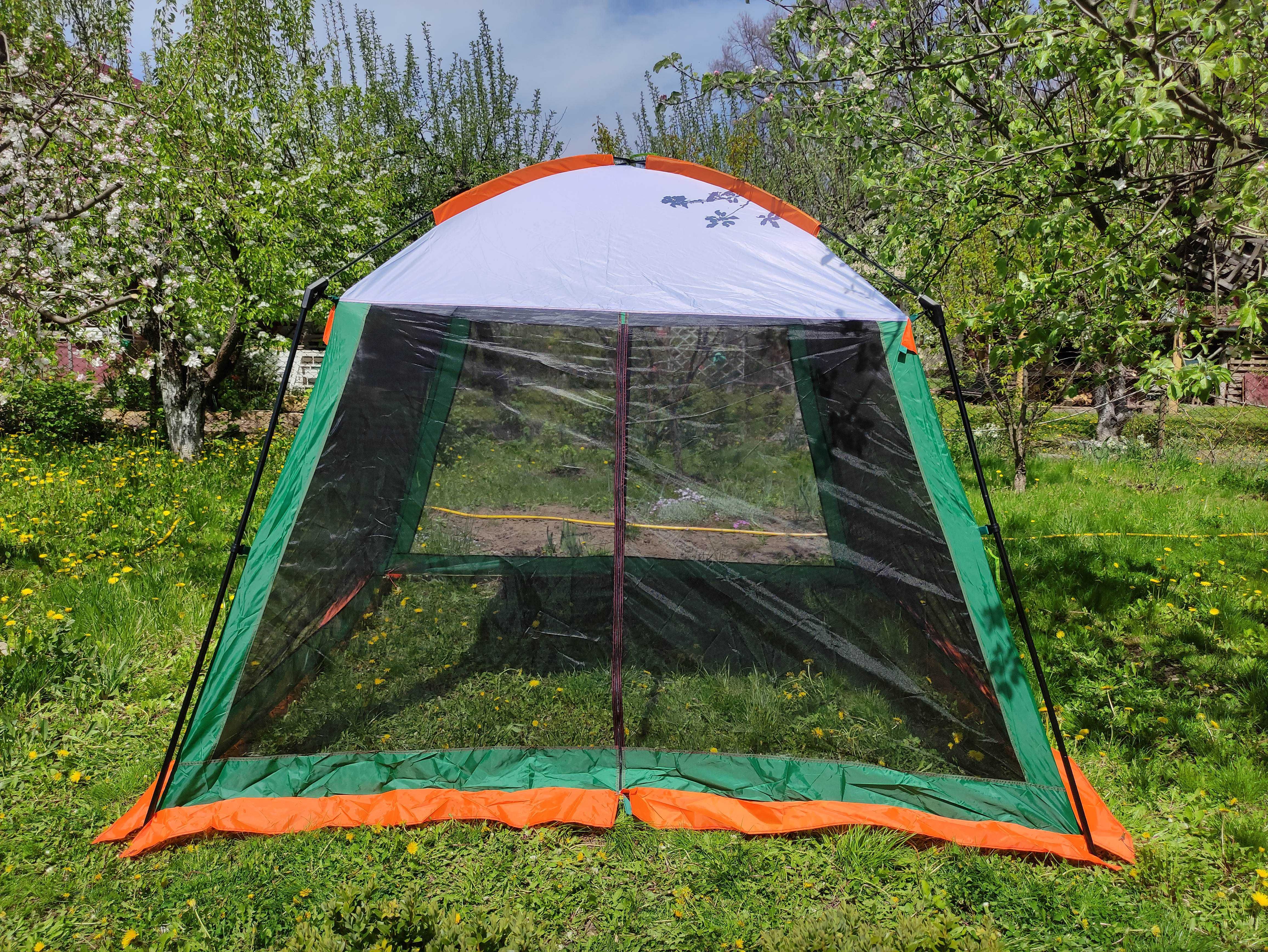 СПАСЕНИЕ ОТ КОМАРОВ| Большая палатка-шатер 3х3х2,1м с москитной сеткой