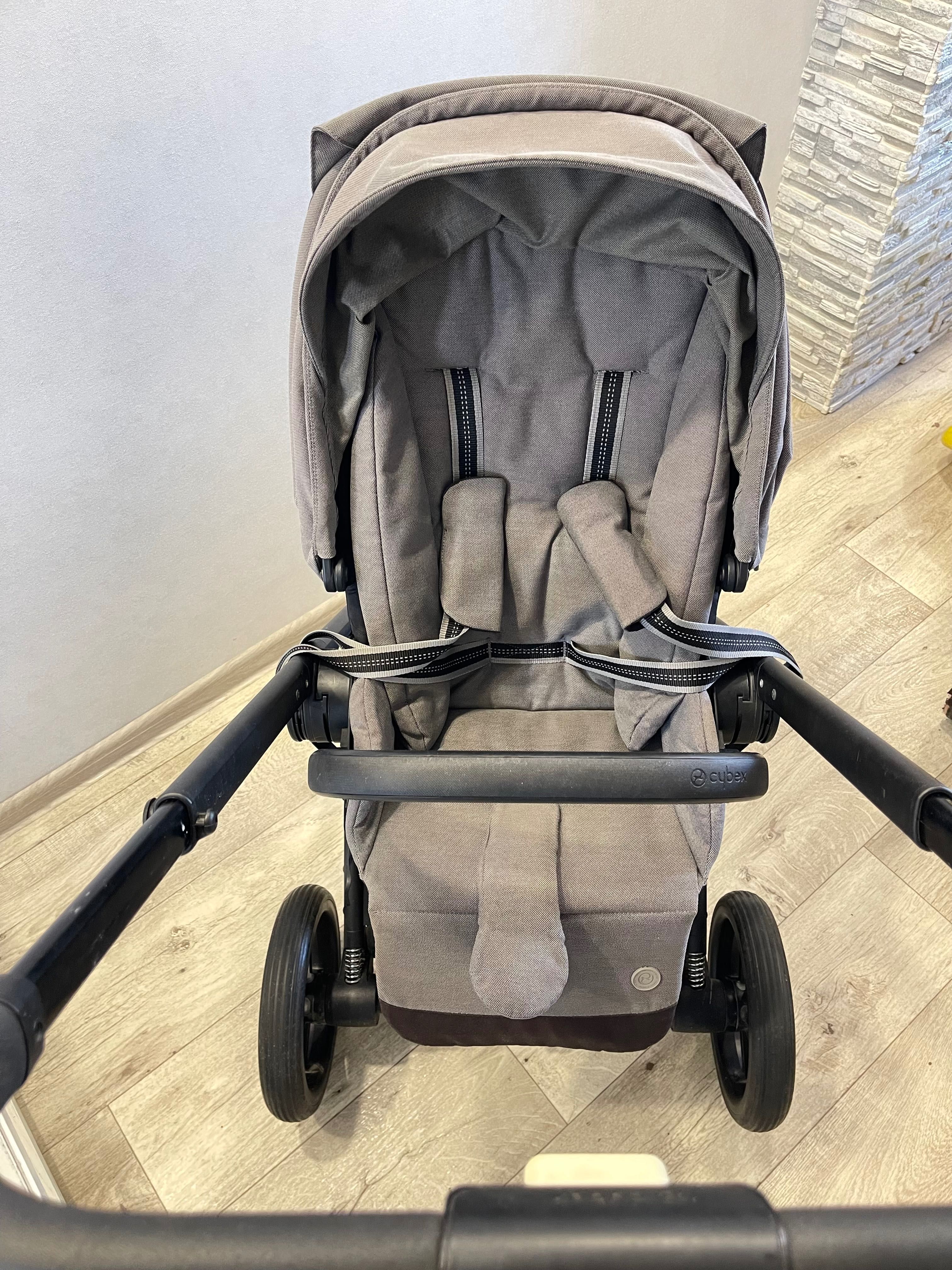 Дитяча коляска 3 в 1   Cybex Balios S Lux Soho Grey