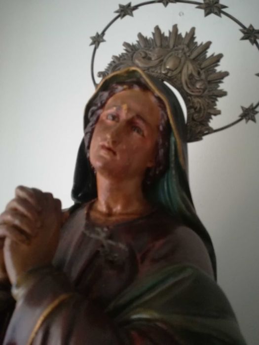 Escultura de Nossa Senhora das Dores arte sacra(baixa de preço)