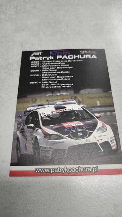 Patryk Pachura. Autograf