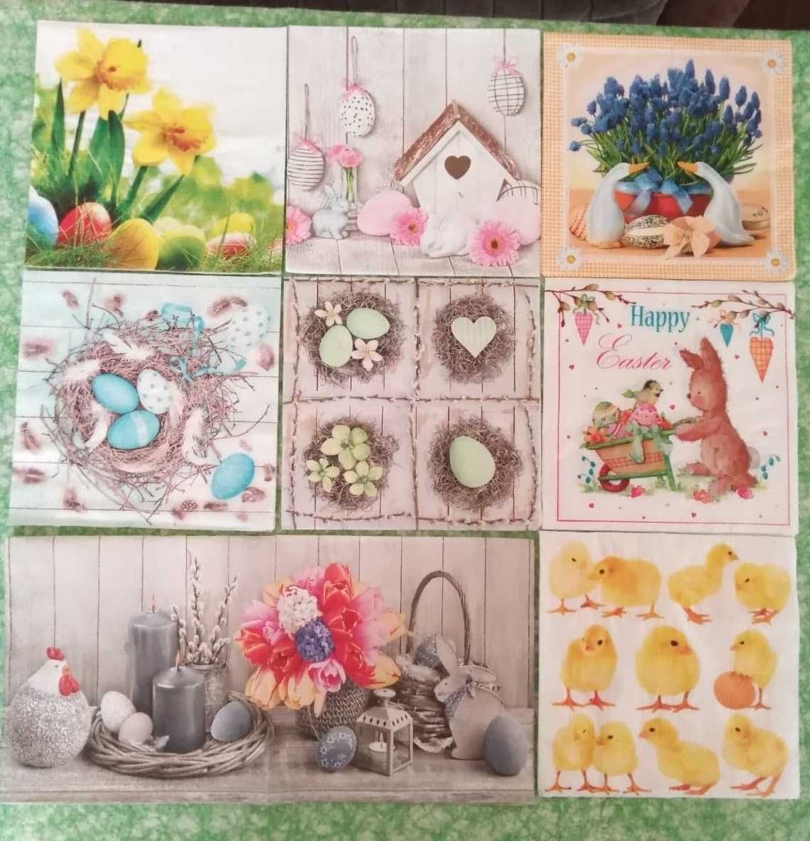 kolekcja Zestaw decoupage, serwetki papierowe