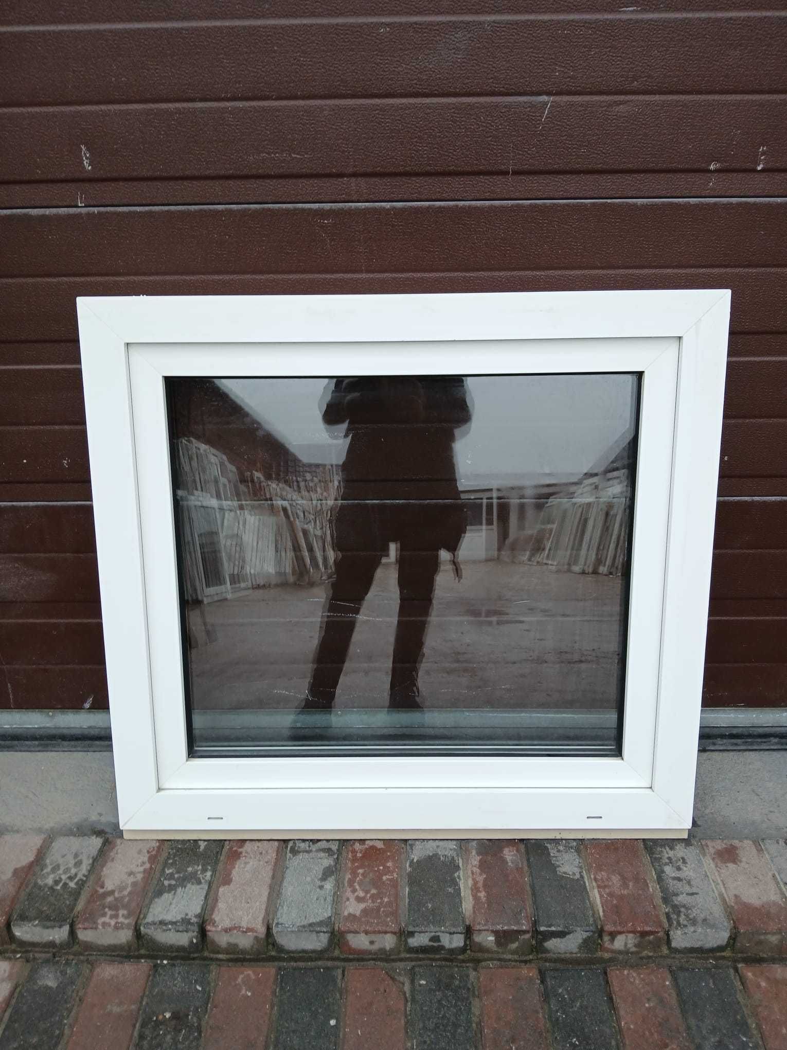 Okna 96x92 pcv plastikowe z demontażu okno DOWÓZ CAŁY KRAJ