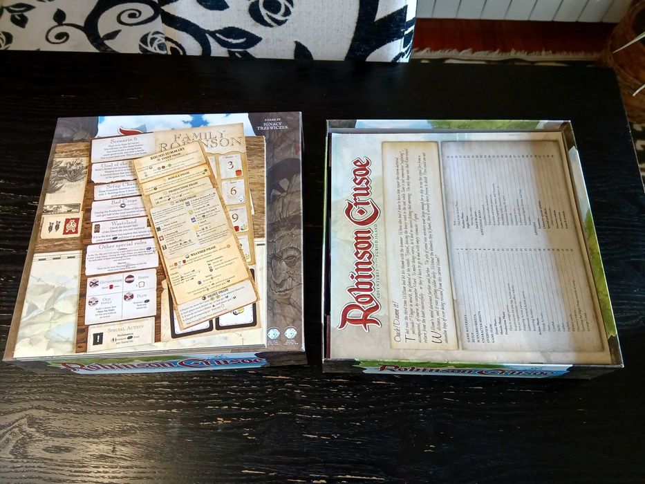 jogo de tabuleiro Robinson Crusoe: Adventures on the Cursed Island