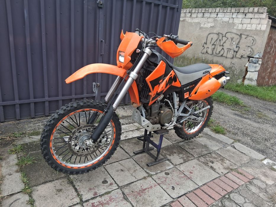 KTM LC4 640 lampa CZĘŚCI głowica zapłon koło cylinder gaźnik bak 400