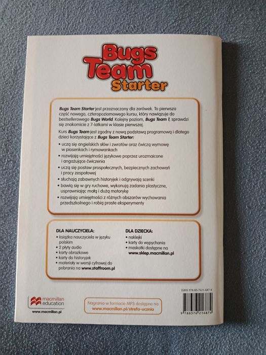 Nowy Bugs Team Starter karty pracy