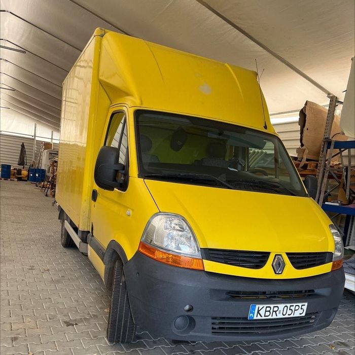 Renault Master 2.5D, 2007 rok, 247000 tys. KM, Kontener, Winda, Serwis  Pierwszy wlaściciel, stan bardzo dobry, gotowy do pracy