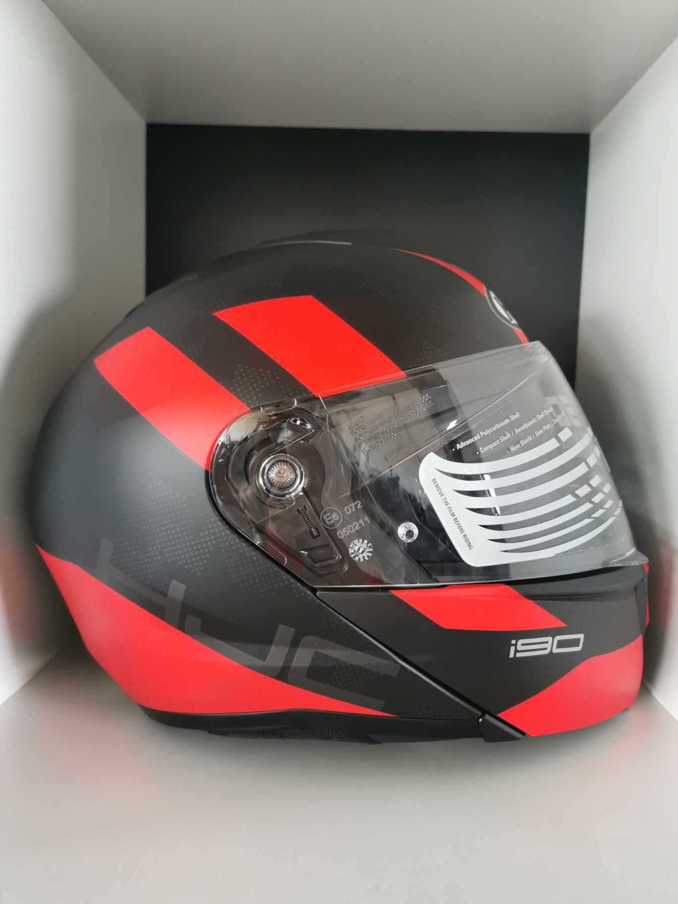 Kask szczękowy motocykl HJC I90 Pinlock Blenda