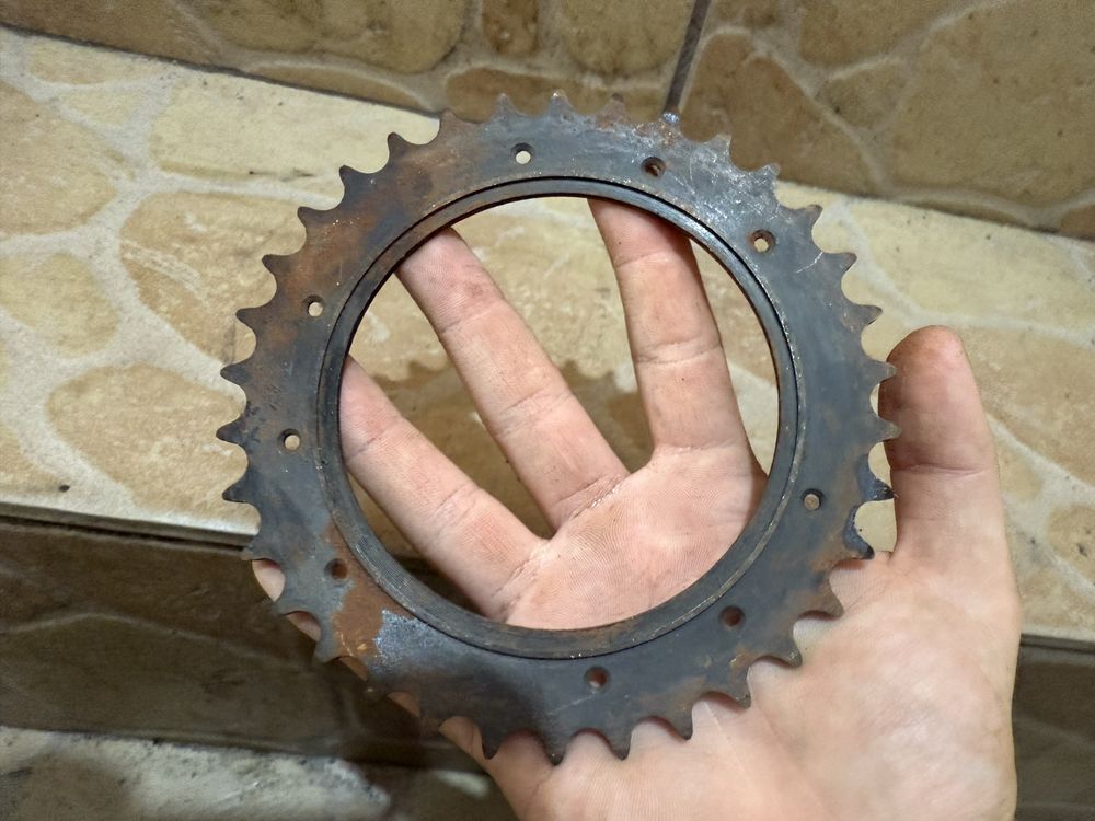 Zębatka tył nowa z epoki Simson SR1, SR2 wysyłka