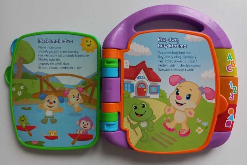 Interaktywna książeczka z wierszykami - FisherPrice