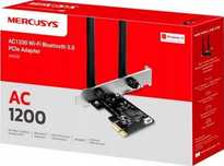 Karta sieciowa USB 2.4 5Ghz AC1200 bluetooth 5.0 WIFI Mercursys pcie