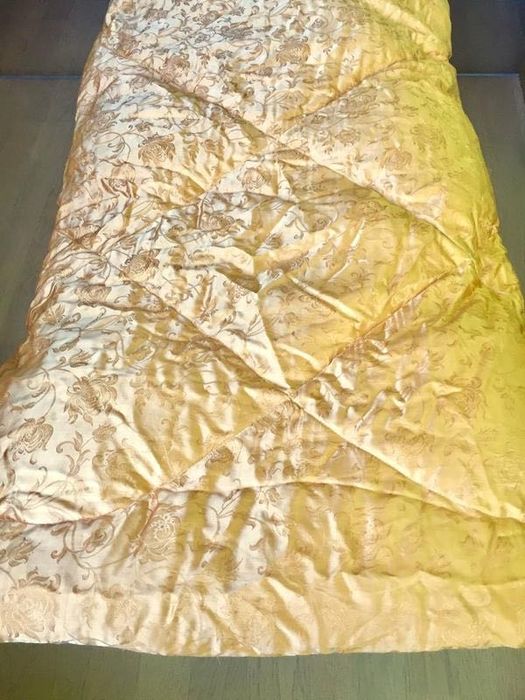 Тепла зимова напівпухова полуторна ковдра часів СРСР 205*140 см/1989 р